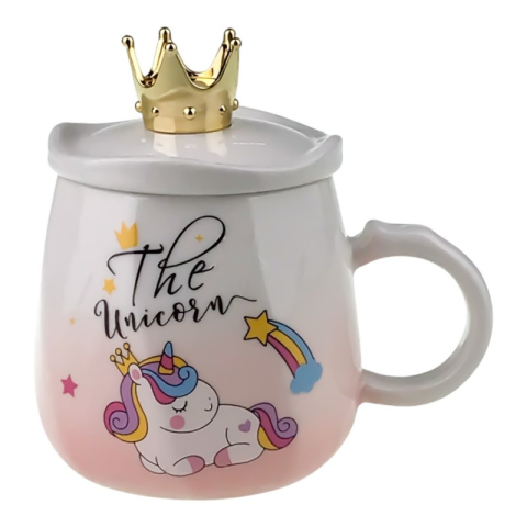 Casă și decorațiuni - Cana ceramica 9x12 cm Inorog