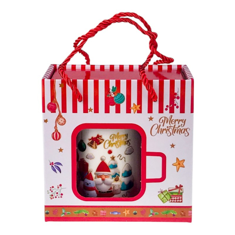 Noutăți Librăria Compas - Cana ceramica cu lingurita 14x14 cm