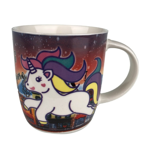 Cana ceramica 8x9 cm Unicorn [2]
