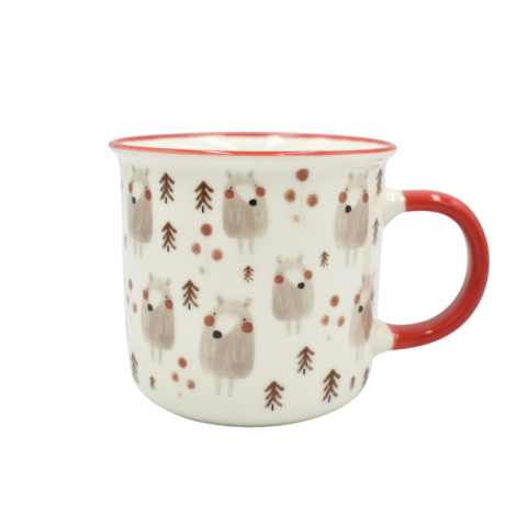 Cana din ceramica Craciun culori diferite [1]