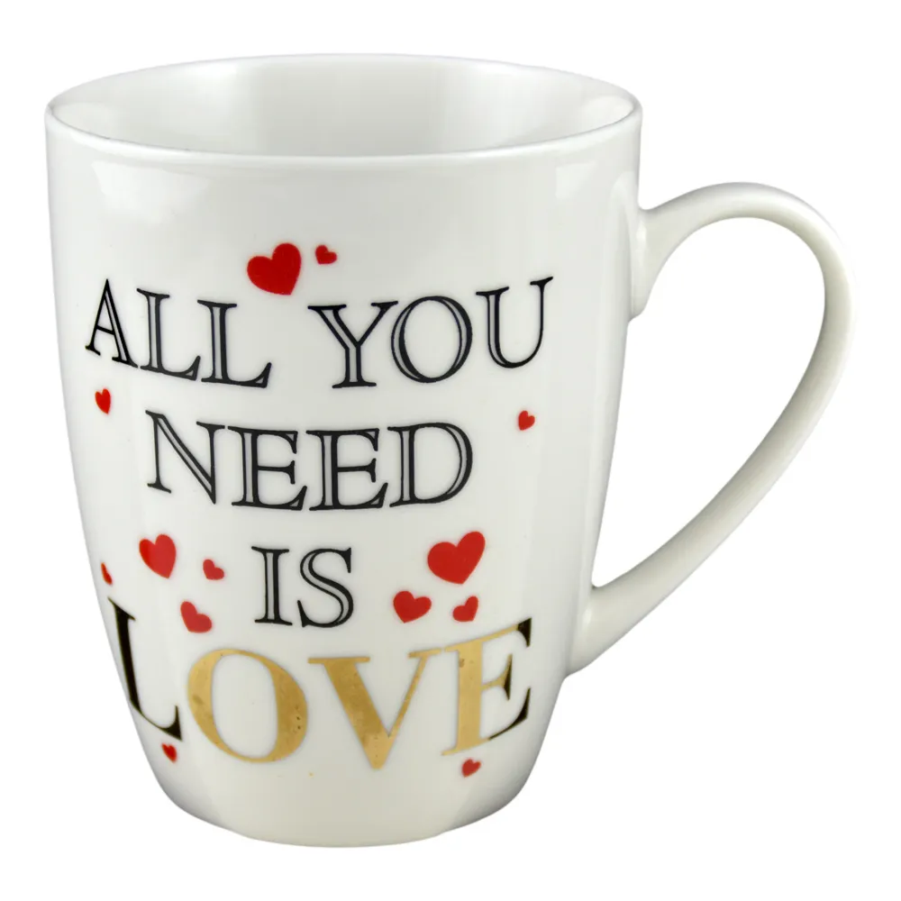 Casă și decorațiuni - Cana din ceramica 12x8x10 cm design inscriptionat