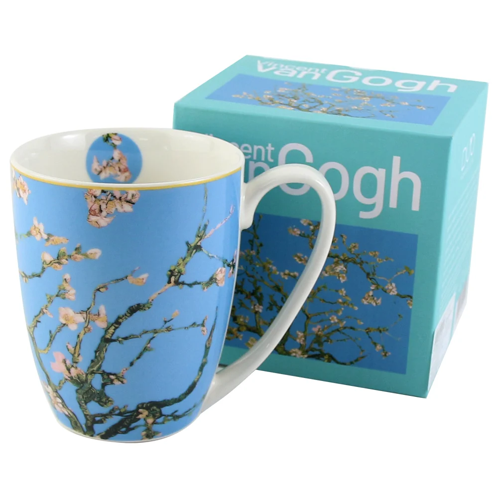 Casă și decorațiuni - Cana portelan 360 ml „Almond Blossom” de V. van Gogh