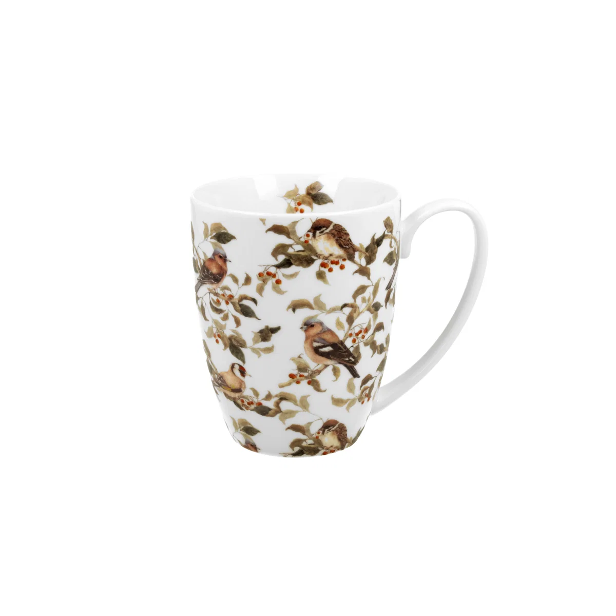 Cana portelan 380 ml Pasari in cutie decorativa [1]