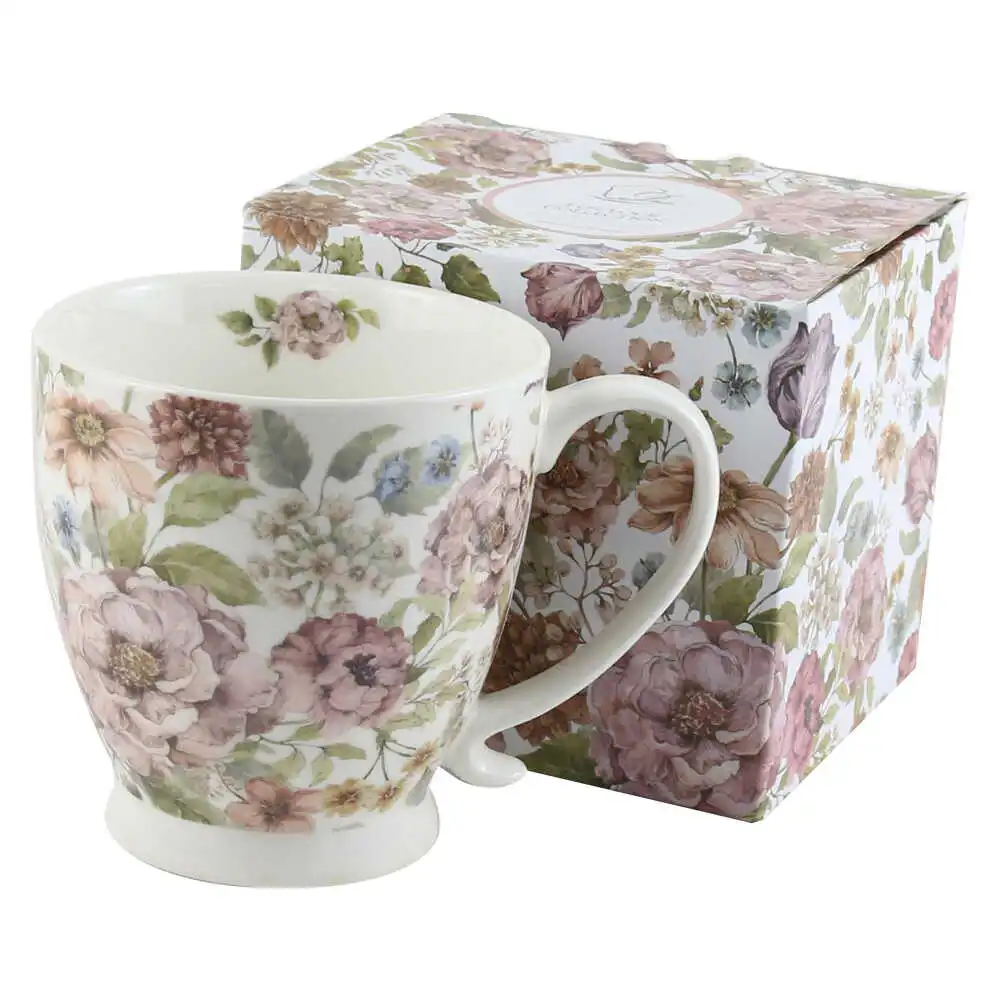 Casă și decorațiuni - Cana portelan 480 ml Pastel Flowers