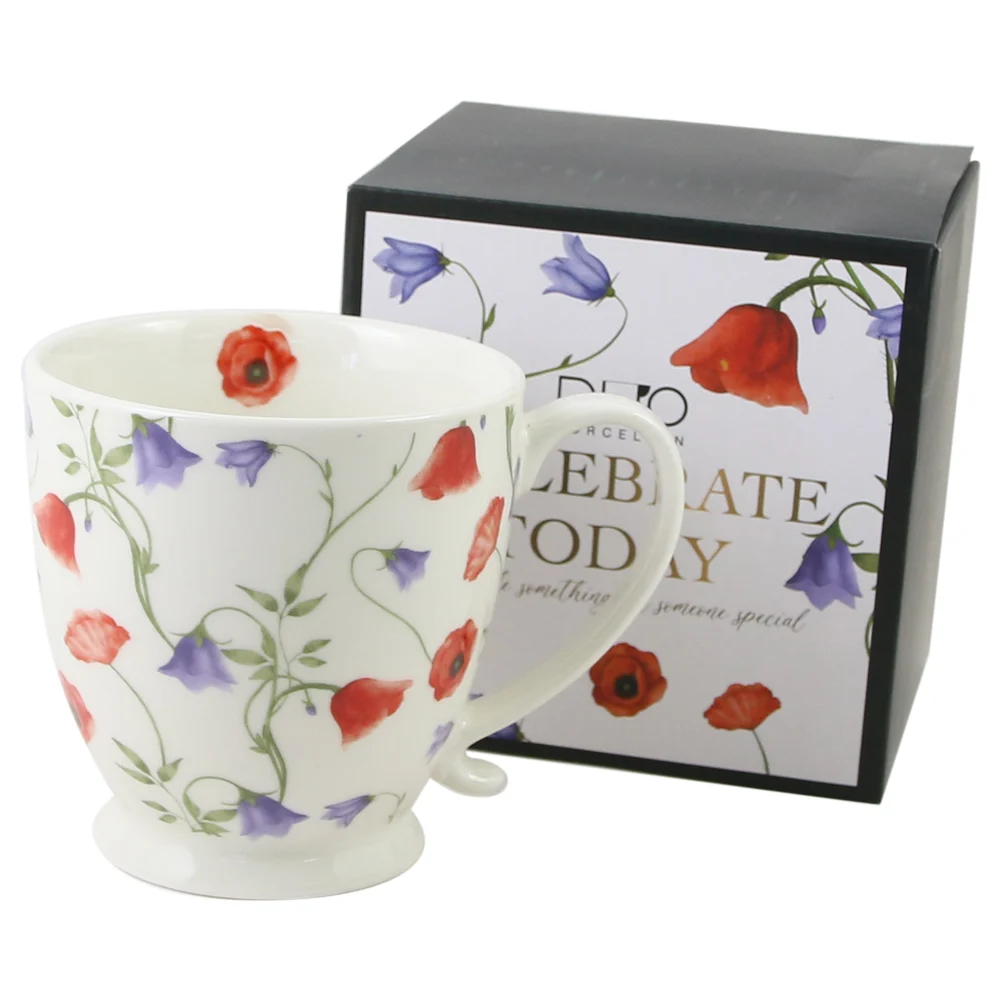 Casă și decorațiuni - Cana portelan 510 ml Angela in cutie decorativa