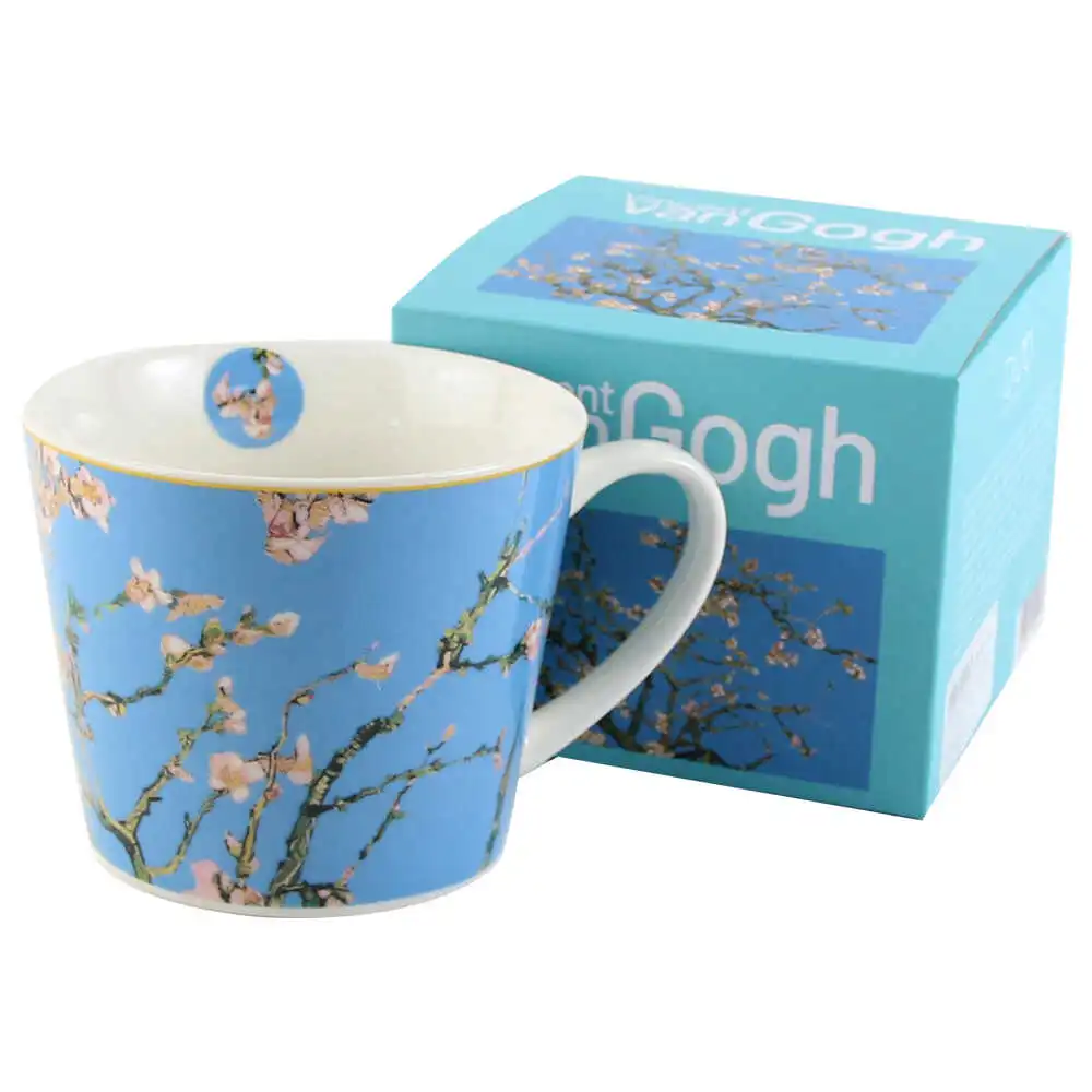Casă și decorațiuni - Cana portelan 600 ml „Almond Blossom” de V. van Gogh