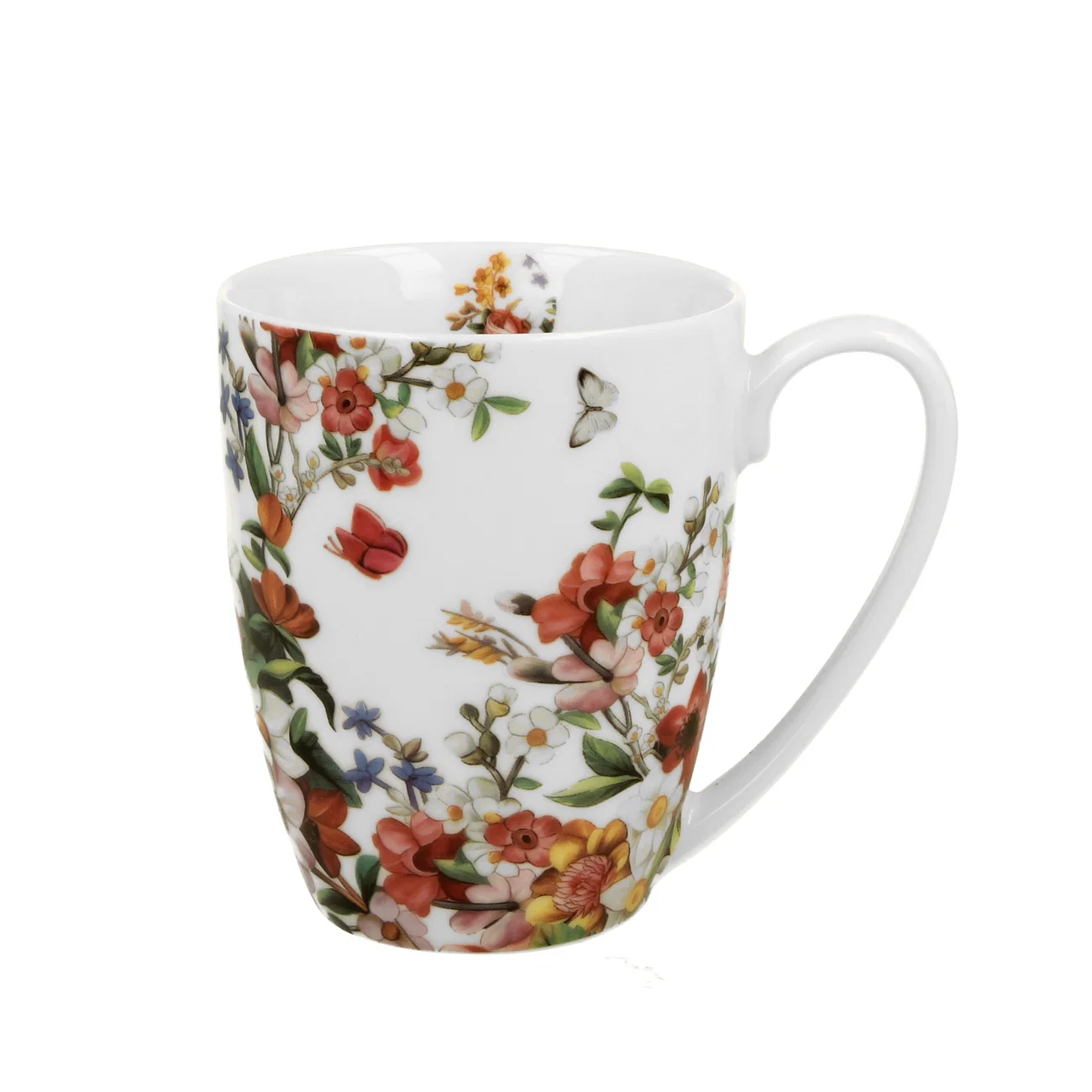 Cana portelan Vintage Flowers 350 ml in ambalaj decorativ [1]