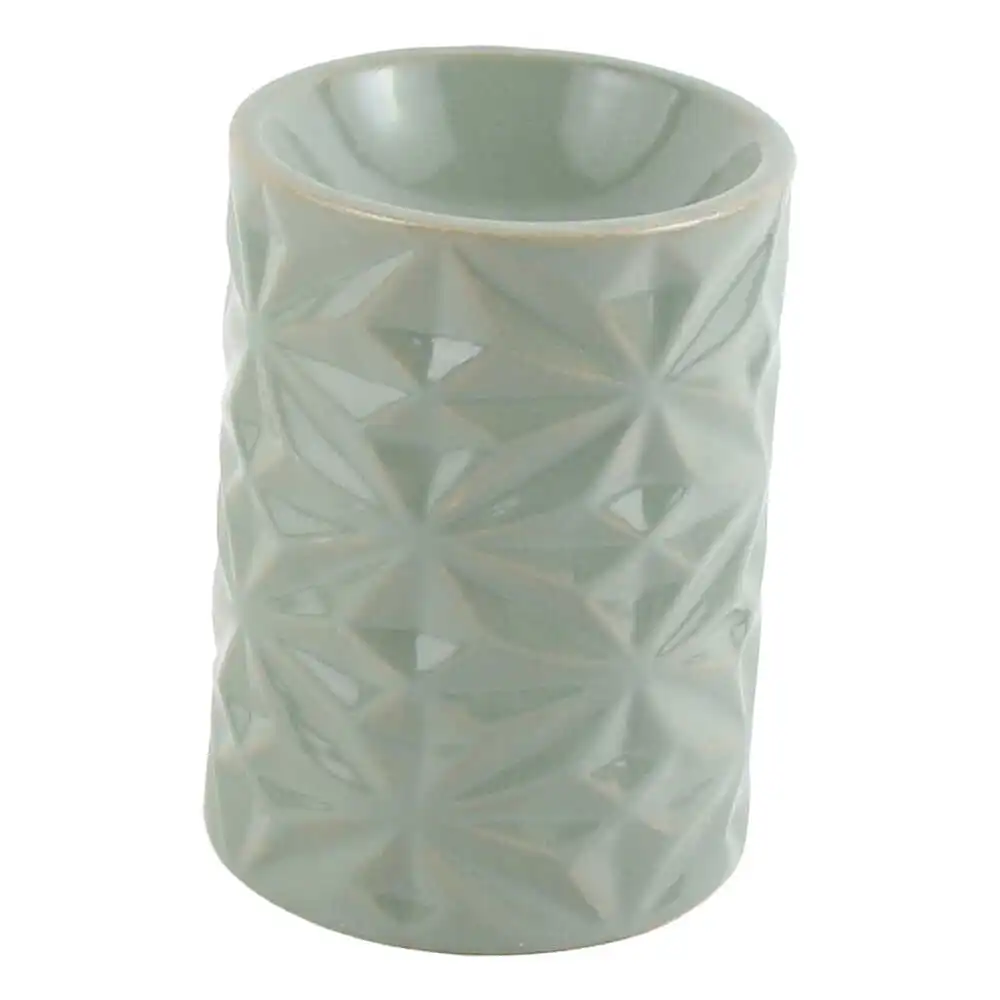 Casă și decorațiuni - Candela aromaterapie din ceramica 8x11 cm verde