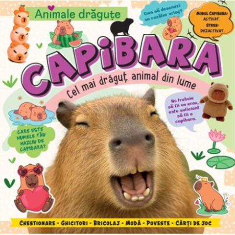 Cărți - Capibara cel mai dragut animal din lume
