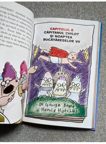 Capitanul Chilot si Invazia bucatareselor incredibil de obraznice din spatiu - Dav Pilkey [2]