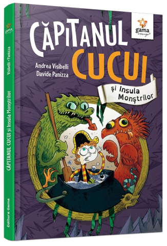 Povești și ficțiune pentru copii - Capitanul Cucui si insula monstrilor – Andrea Visibelli