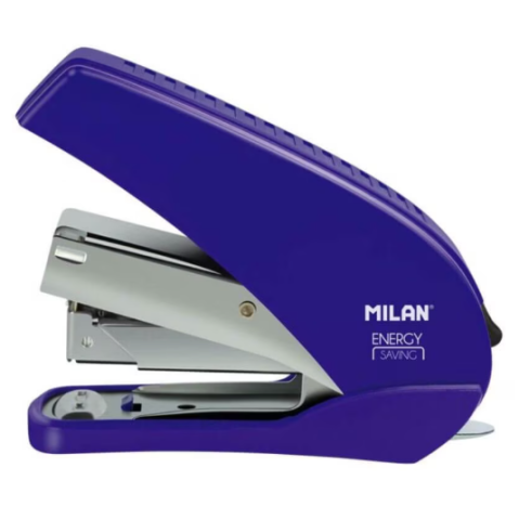 Instrumente și accesorii birou - Capsator MILAN Energy Saving profesional 20 coli albastru inchis