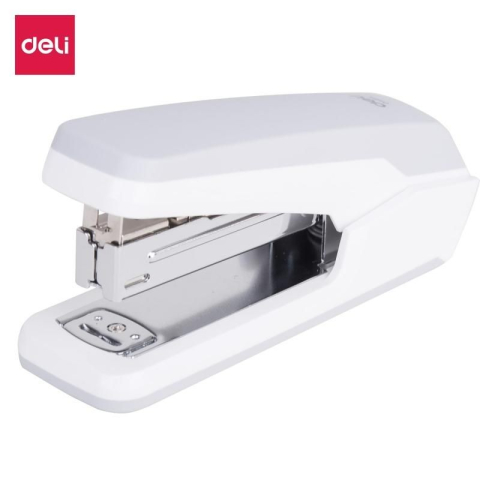 Instrumente și accesorii birou - Capsator 25 coli 24/6 alb Half Strip Efortless Deli