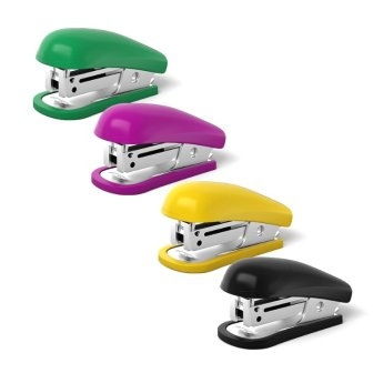 Instrumente și accesorii birou - Capsator ErichKrause Compact N10 15 pagini culori diferite