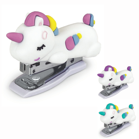 Accesorii personale și beauty - Capsator Fancy Girl Unicorn 7.6 cm culori diferite