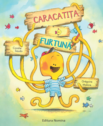 Povești și ficțiune pentru copii - Caracatita Furtuna - Coralie Saudo