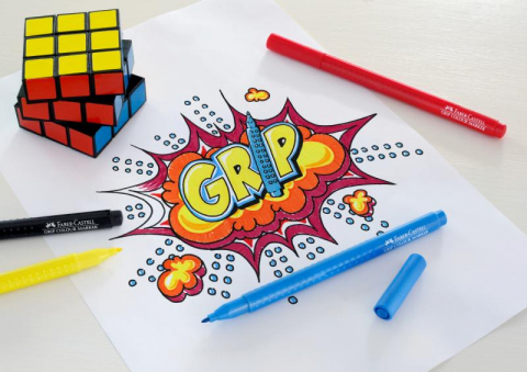 Carioca 10 culori Grip Faber-Castell [4]
