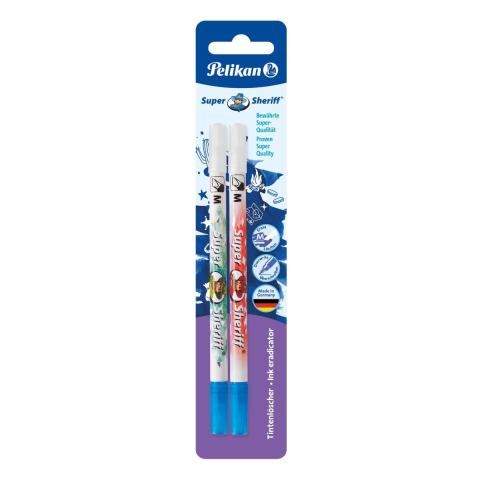 Birotică și accesorii birou - Carioca corectoare Super Pirat varf M 2/set Pelikan
