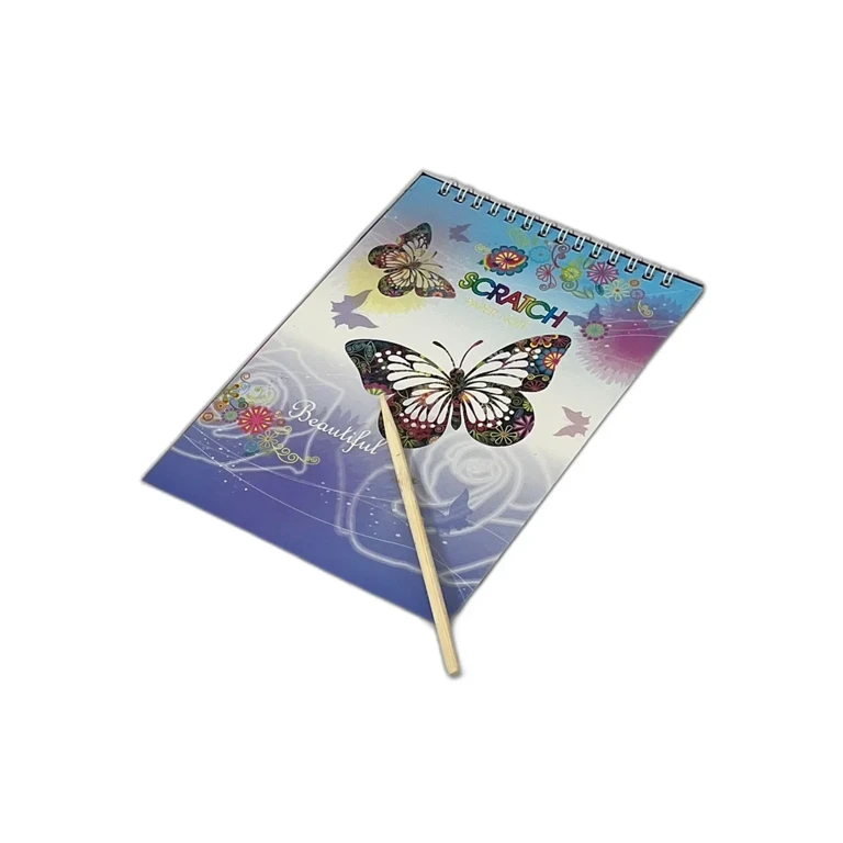 Caiet de desen razuibil cu spirala format A5 8 foi modele diferite [4]