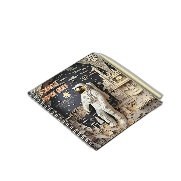 Artă și creativitate - Carnet pictura prin zgariere A4 modele diferite