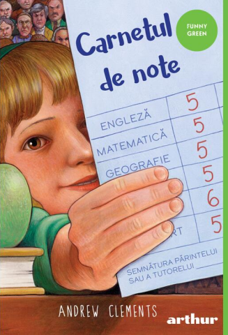 Cărți - Carnetul de note - Andrew Clements