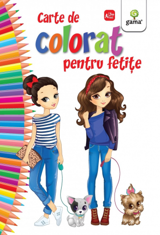 Cărți de colorat - Carte de colorat pentru fetite