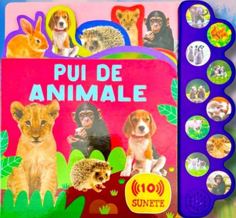 Cărți - Carte cu sunete. Pui de animale