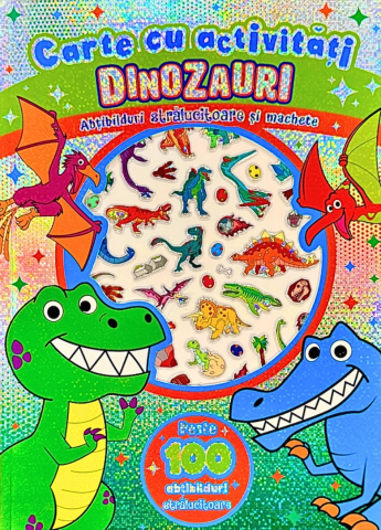 Cărți - Dinozauri. Carte cu activitati