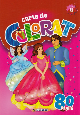 Cărți - Carte de colorat pentru fetite Vol.2