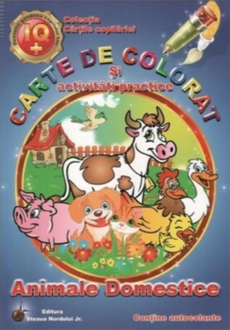 Cărți - Animale domestice – Carte de colorat