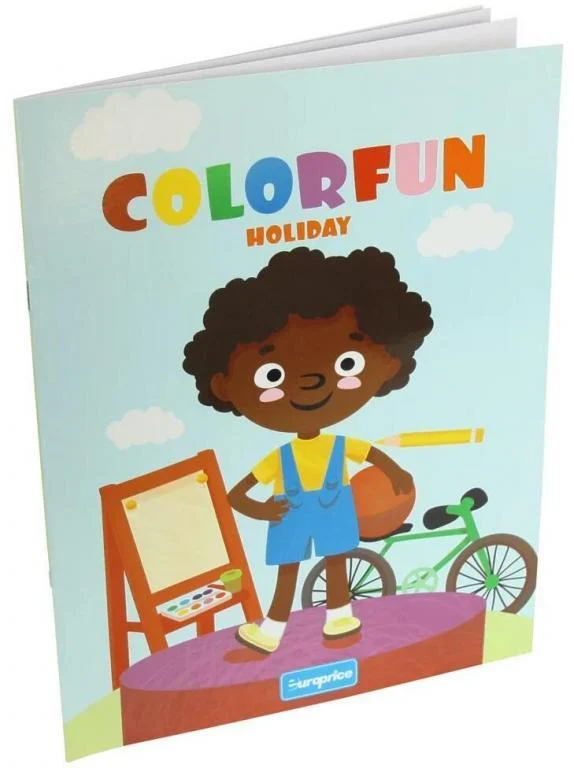 Cărți pentru copii - Carte de colorat Colorfun Holiday