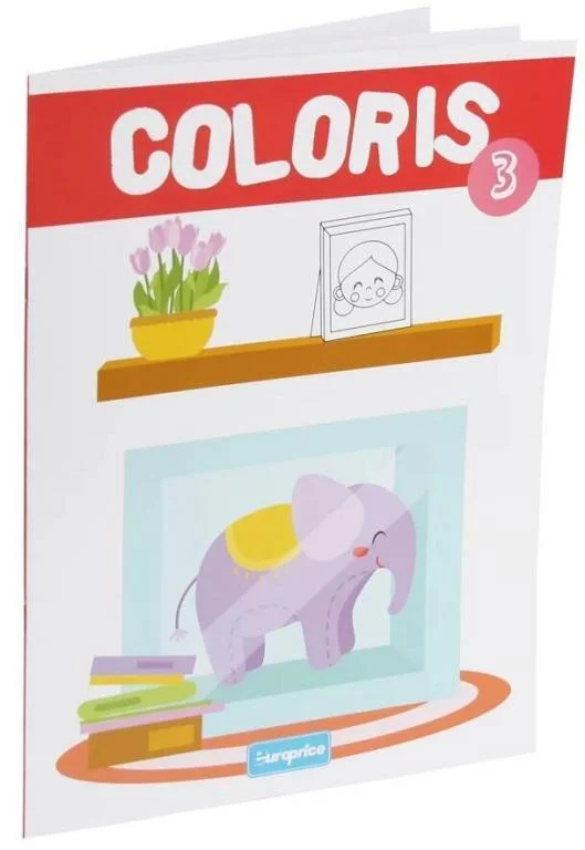 Cărți - Carte de colorat Coloris 3