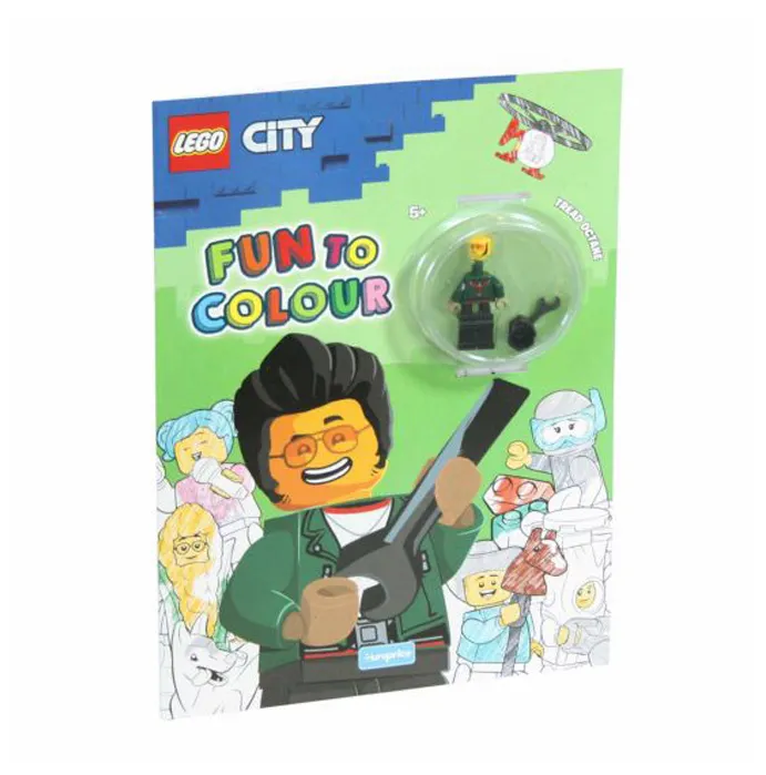 Cărți de colorat - LEGO City Fun to Colour. Tread Octane