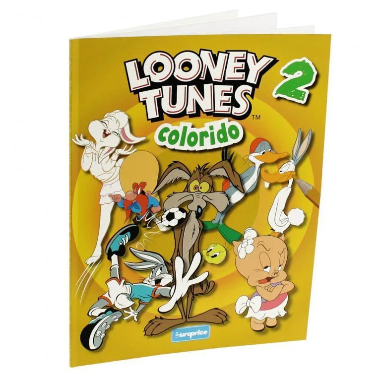 Cărți pentru copii - Carte de colorat Looney Tunes 2
