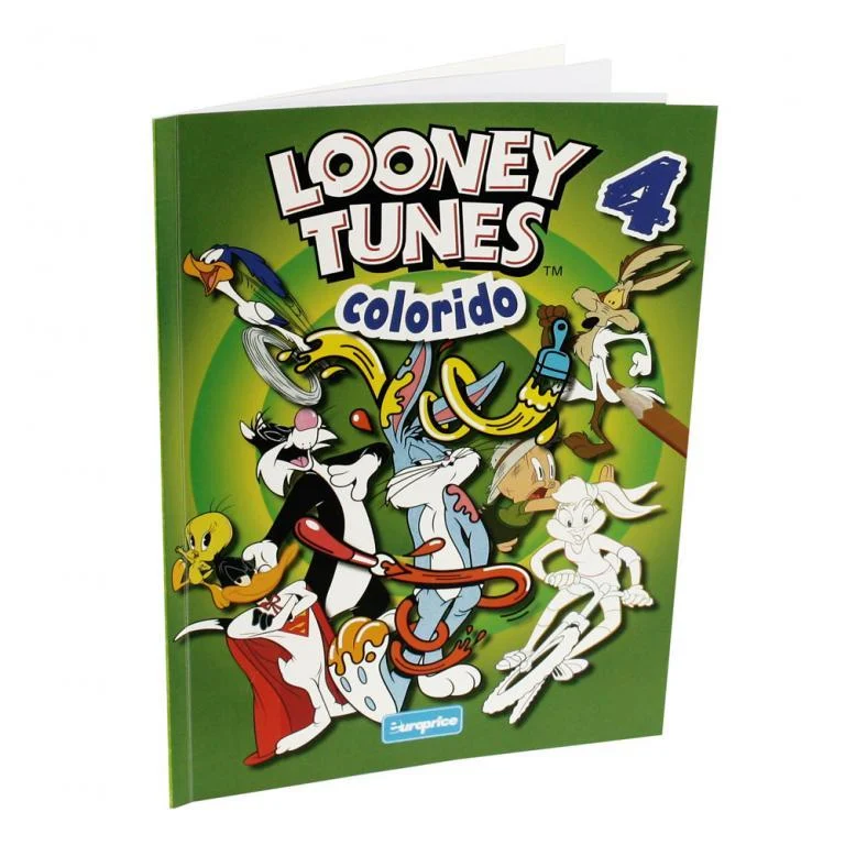 Cărți pentru copii - Carte de colorat Looney Tunes 4