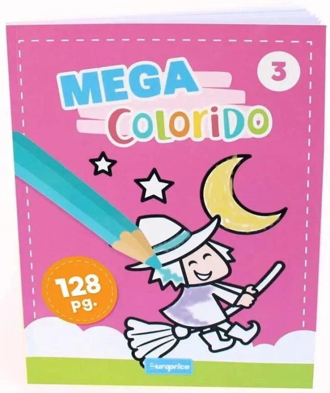 Cărți pentru copii - Carte de colorat Mega Colorido 3