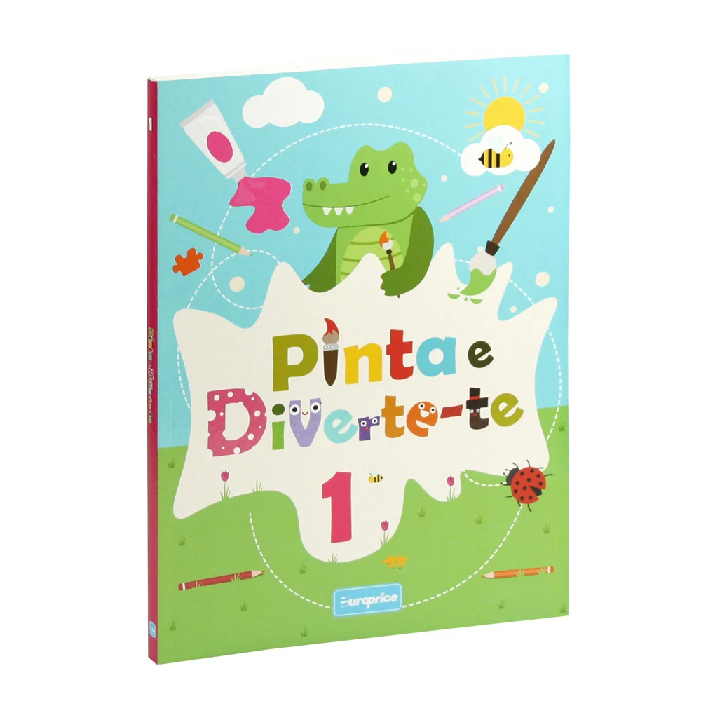 Cărți - Carte de colorat Picteaza si distreaza-te 1
