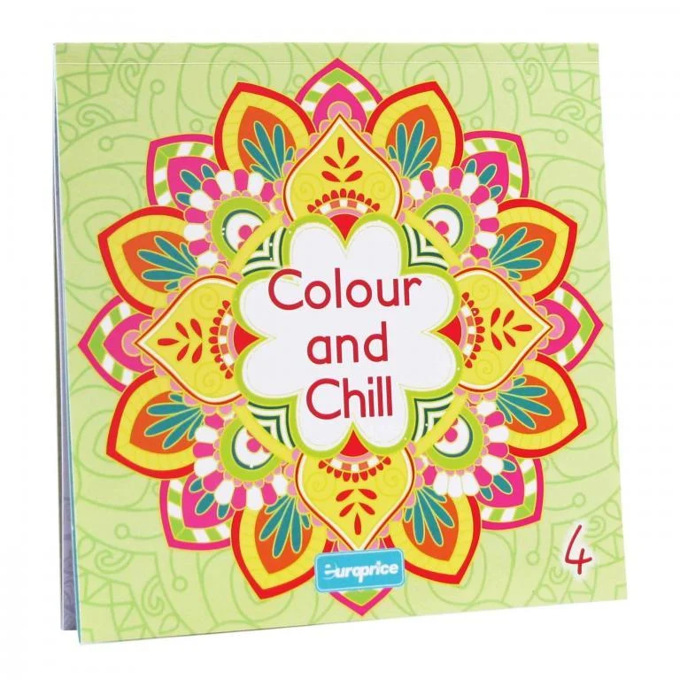 Cărți - Carte de colorat pentru adulti Color and Chill 4