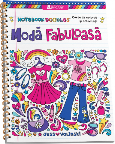 Gastronomie și hobby - Carte de colorat si activitati - Moda fabuloasa