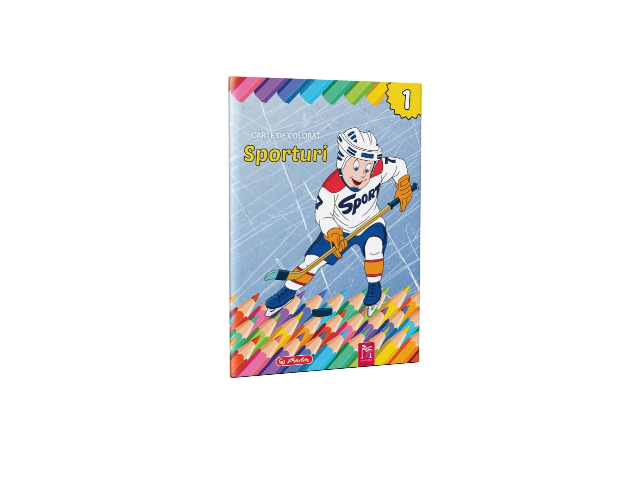 Cărți de colorat - Carte de colorat A4 16 pagini Sporturi