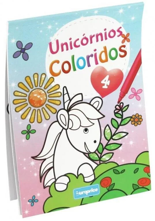 Cărți pentru copii - Carte de colorat Unicorni 4