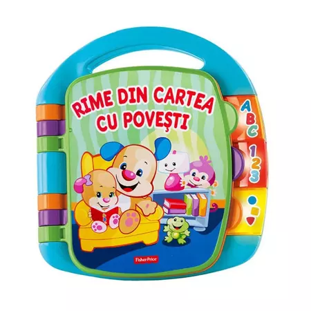Jucării interactive și tematice - Jucarie interactiva Cartea de povesti +6 luni Fisher Price
