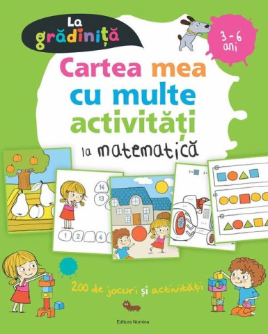 Cărți - La gradinita. Cartea mea cu multe activitati la matematica - Benedicte Carboneill