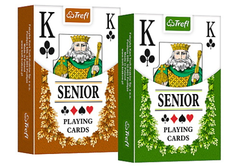 Jocuri de societate - CARTI DE JOC TREFL 55 CLASSIC SENIOR