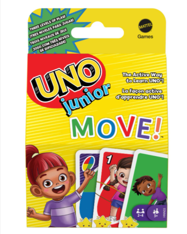 Jocuri educative și de societate - Joc de carti Uno Junior Move