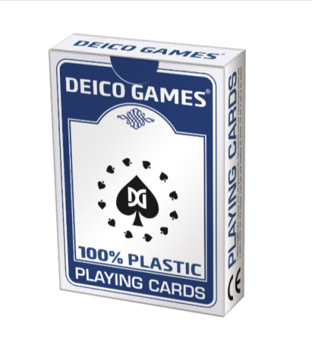 Jocuri educative și de societate - Joc de carti D-Toys Poker Profi plastic