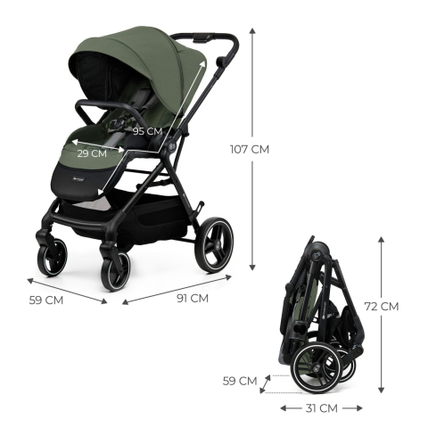 CARUCIOR SPORT KINDERKRAFT YOXI, GREEN [5]