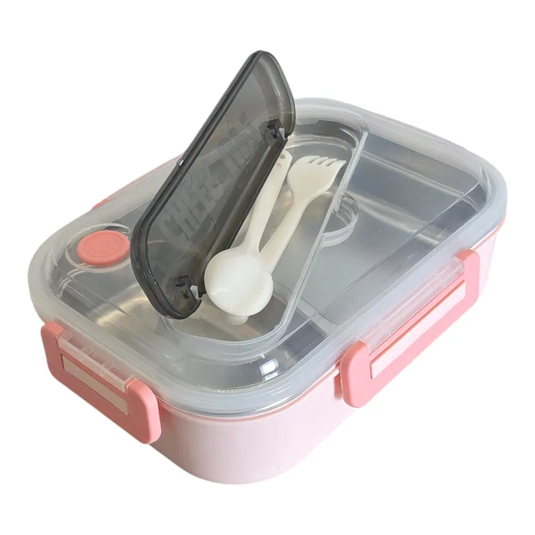 Caserola termica 2 compartimente 24.5 x 18 x 7.5 cm culori diferite [1]