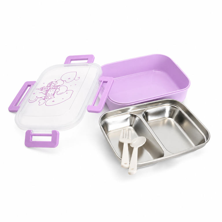 Cutie termica pentru pranz cu 2 compartimente 21.5 x 16 x 7.5 cm [1]
