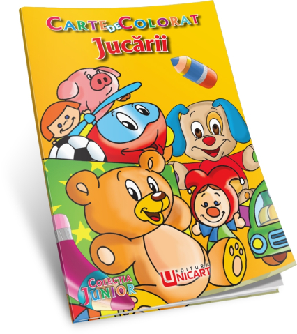 Cărți pentru copii - Carte de colorat Jucarii B5